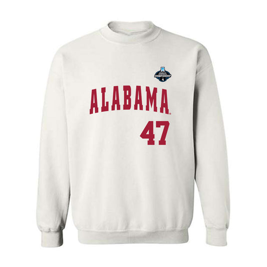 Alabama - NCAA Baseball : Jojo Williamson - NCAA® Replica Shersey Crewneck Sweatshirt-0