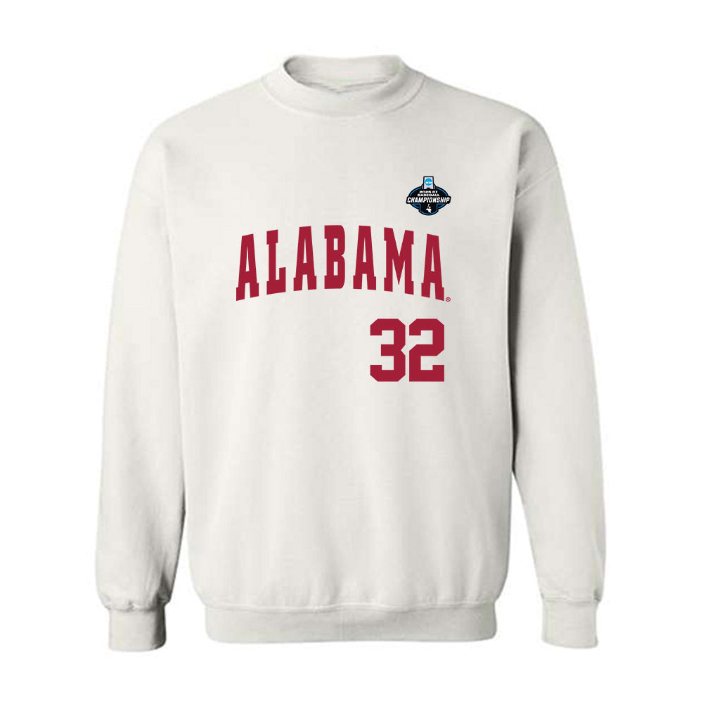 Alabama - NCAA Baseball : Jason Torres - NCAA® Replica Shersey Crewneck Sweatshirt-0