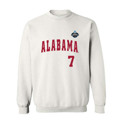 Alabama - NCAA Baseball : Matthew Heiberger - NCAA® Replica Shersey Crewneck Sweatshirt-0