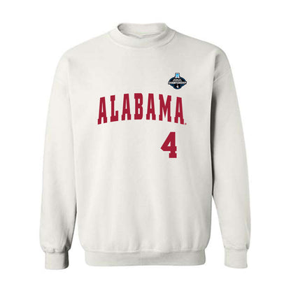 Alabama - NCAA Baseball : Riley Quick - NCAA® Replica Shersey Crewneck Sweatshirt-0