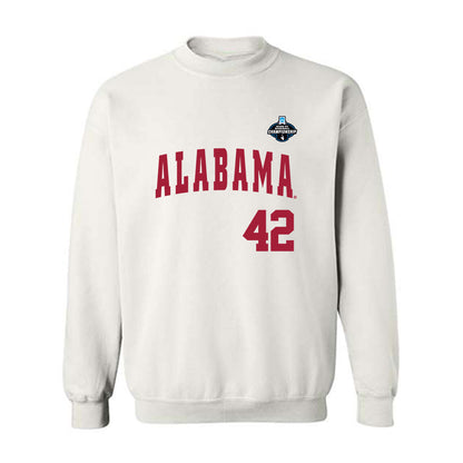 Alabama - NCAA Baseball : Ahmaad Duff - NCAA® Replica Shersey Crewneck Sweatshirt-0