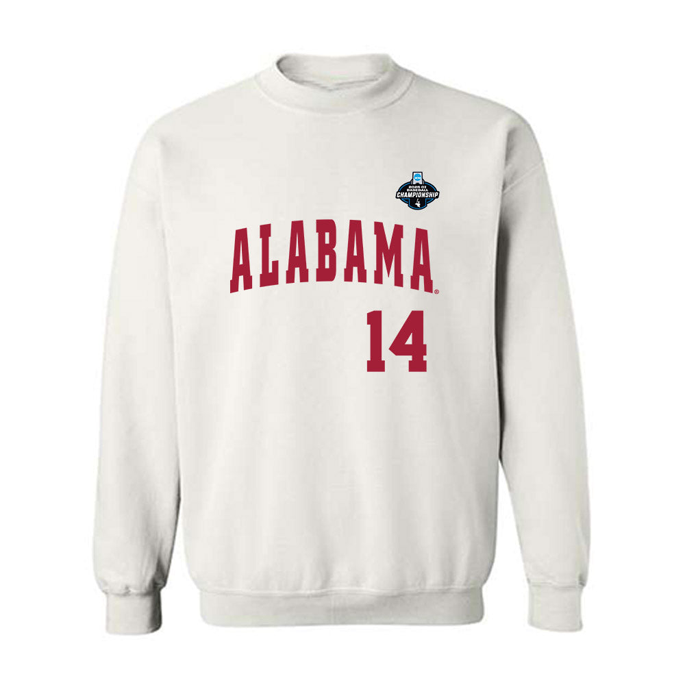 Alabama - NCAA Baseball : Carson Ozmer - NCAA® Replica Shersey Crewneck Sweatshirt-0