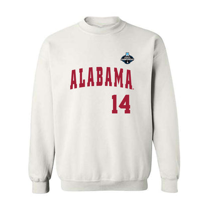 Alabama - NCAA Baseball : Carson Ozmer - NCAA® Replica Shersey Crewneck Sweatshirt-0