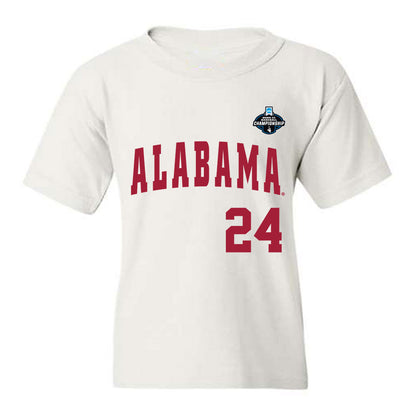Alabama - NCAA Baseball : Tate Robertson - NCAA® Replica Shersey Youth T-Shirt-0