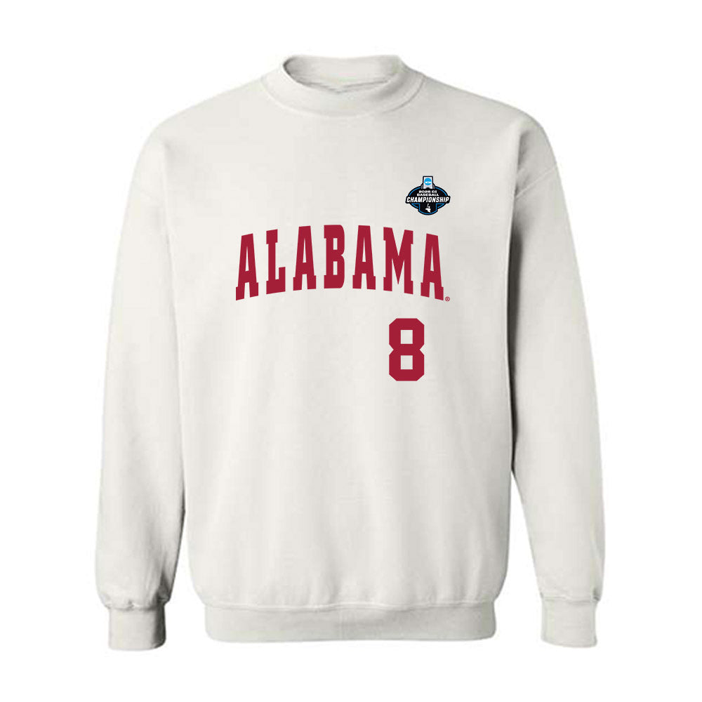 Alabama - NCAA Baseball : Tyler Fay - NCAA® Replica Shersey Crewneck Sweatshirt-0