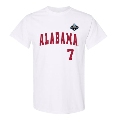 Alabama - NCAA Baseball : Matthew Heiberger - NCAA® Replica Shersey T-Shirt-0