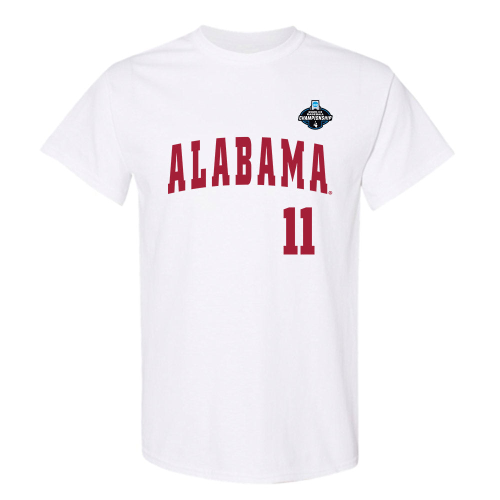 Alabama - NCAA Baseball : Coulson Buchanan - NCAA® Replica Shersey T-Shirt-0