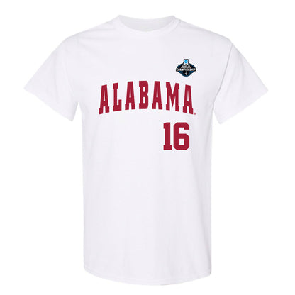 Alabama - NCAA Baseball : Jonathan Stevens - NCAA® Replica Shersey T-Shirt-0