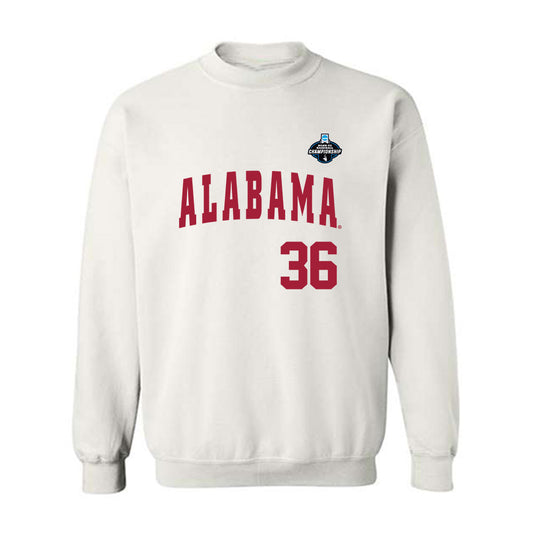Alabama - NCAA Baseball : Hagan Banks - NCAA® Replica Shersey Crewneck Sweatshirt-0