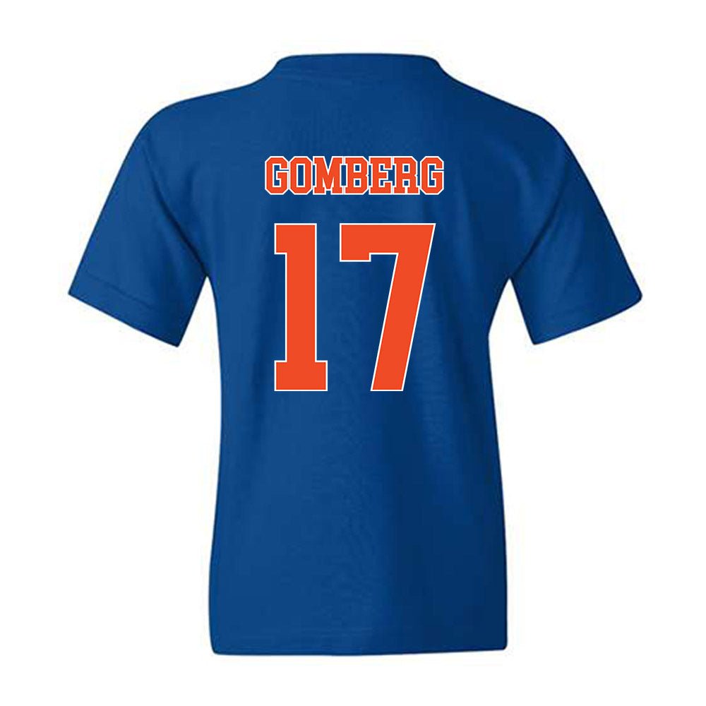 Florida - NCAA Baseball : Jacob Gomberg - Replica Shersey Youth T-Shirt-1