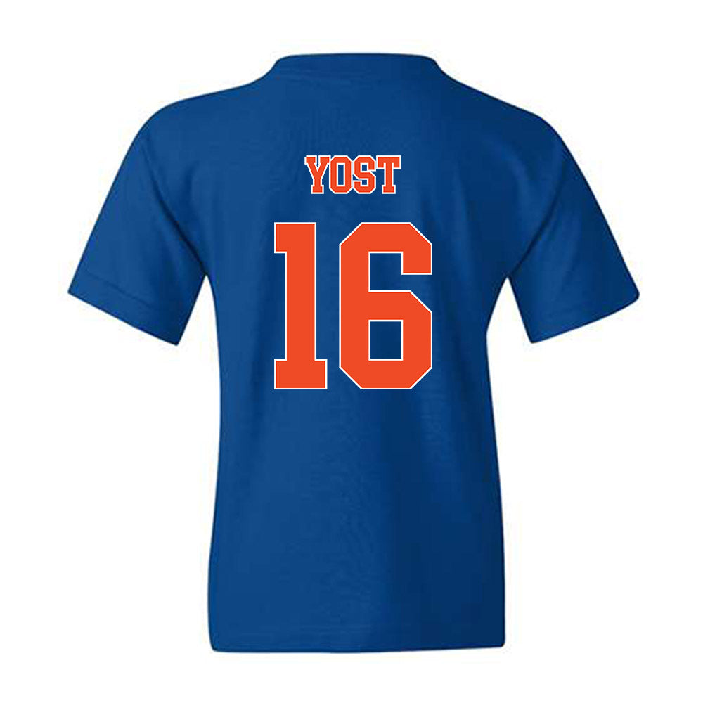 Florida - NCAA Baseball : Hayden Yost - Replica Shersey Youth T-Shirt-1