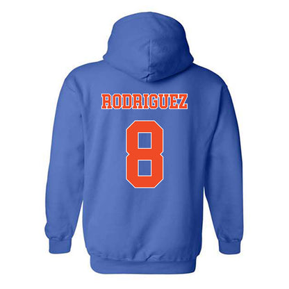 Florida - NCAA Baseball : Christian Rodriguez - Replica Shersey Hooded Sweatshirt-1