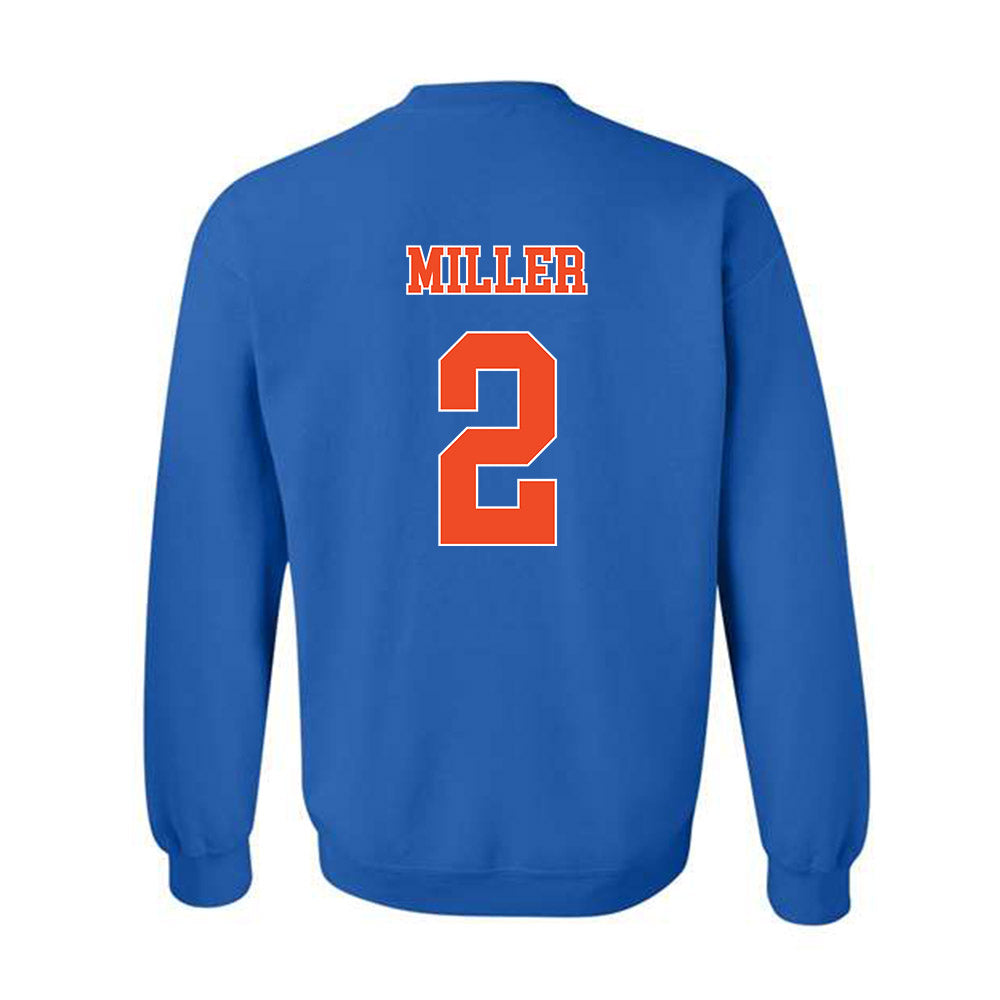 Florida - NCAA Baseball : Sam Miller - NCAA® Replica Shersey Crewneck Sweatshirt-1