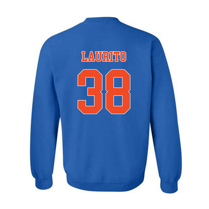 Florida - NCAA Baseball : Mason Laurito - Replica Shersey Crewneck Sweatshirt-1