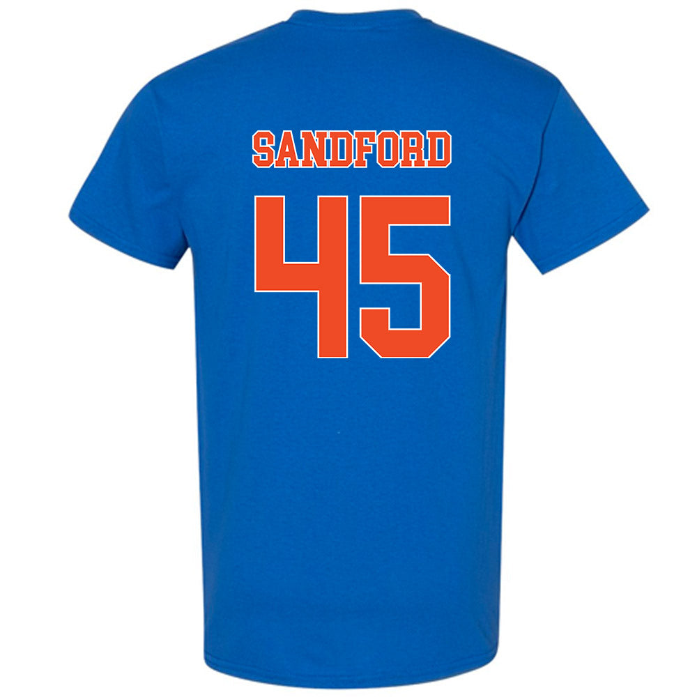 Florida - NCAA Baseball : Schuyler Sandford - Replica Shersey T-Shirt-1