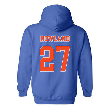 Florida - NCAA Baseball : Blaine Rowland - Replica Shersey Hooded Sweatshirt-1