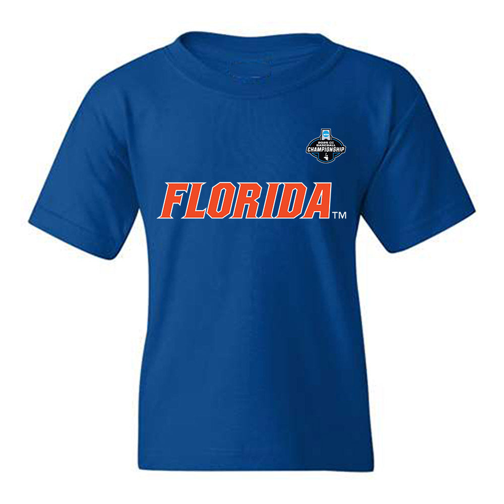 Florida - NCAA Baseball : Nic Partridge - NCAA® Replica Shersey Youth T-Shirt-0