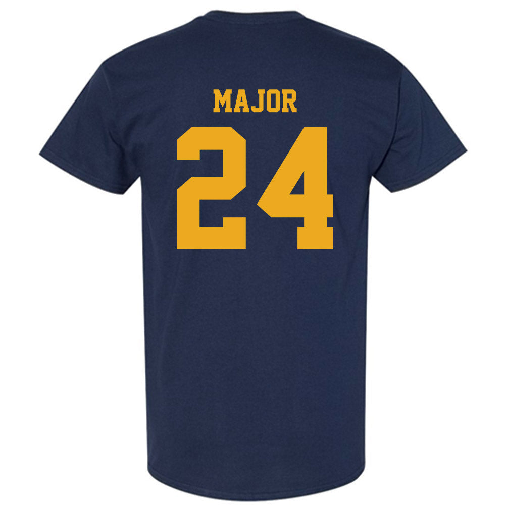 West Virginia - NCAA Baseball : Aidan Major - NCAA® Replica Shersey T-Shirt-1