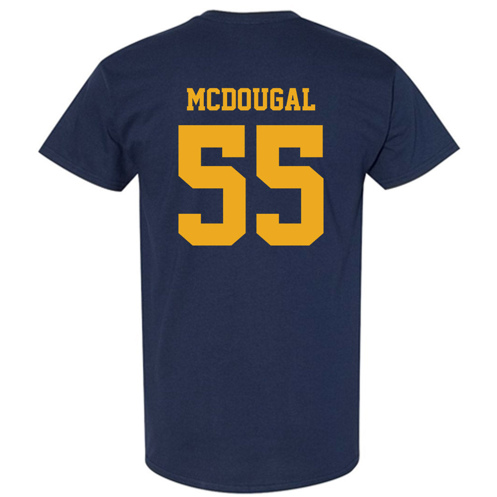 West Virginia - NCAA Baseball : Ben McDougal - NCAA® Replica Shersey T-Shirt-1