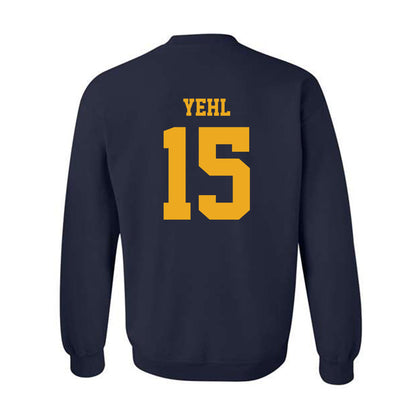 West Virginia - NCAA Baseball : Maxx Yehl - NCAA® Replica Shersey Crewneck Sweatshirt-1