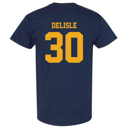 West Virginia - NCAA Baseball : Tucker DeLisle - NCAA® Replica Shersey T-Shirt-1