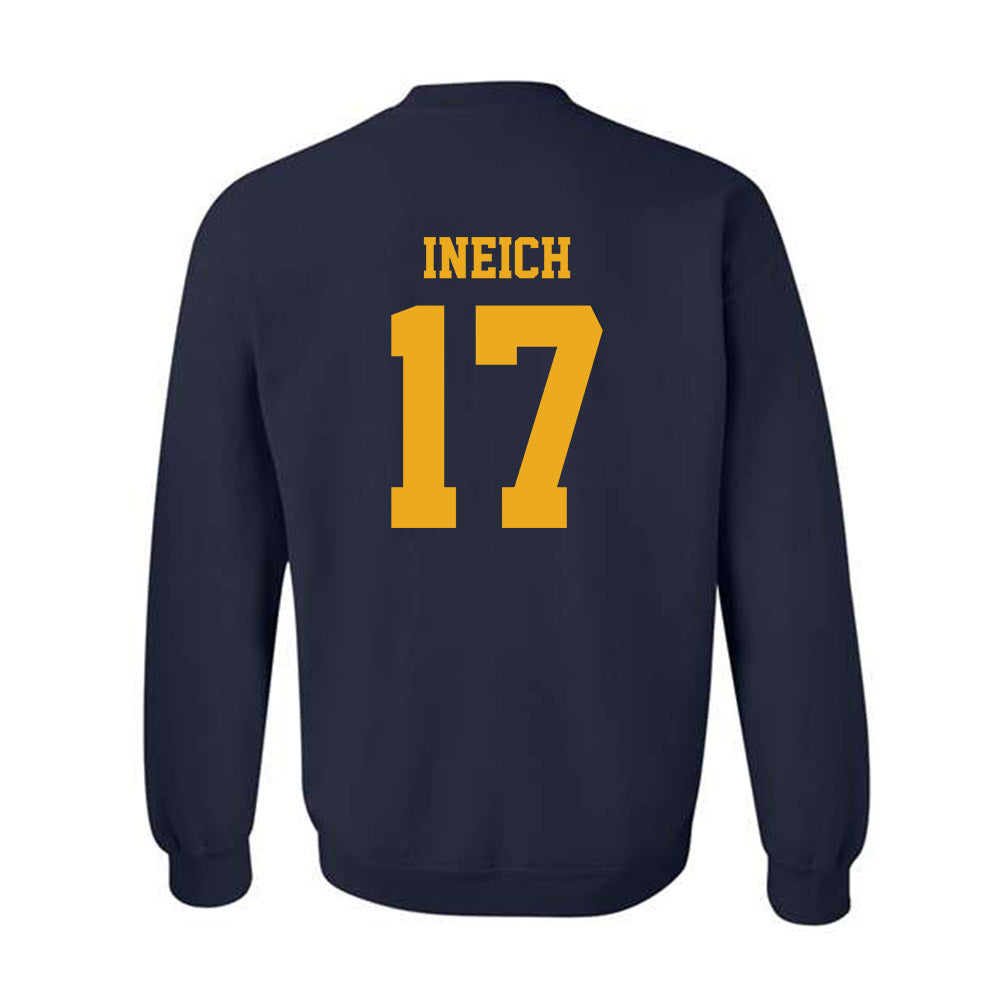 West Virginia - NCAA Baseball : Matt Ineich - NCAA® Replica Shersey Crewneck Sweatshirt-1