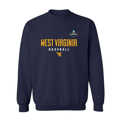 West Virginia - NCAA Baseball : Joshua Surigao - NCAA® Replica Shersey Crewneck Sweatshirt-0