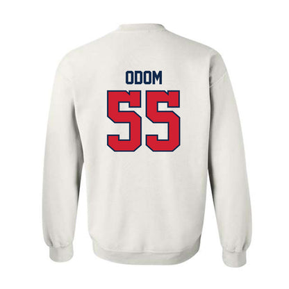 Ole Miss - NCAA Baseball : Leo Odom - NCAA® Replica Shersey Crewneck Sweatshirt-1