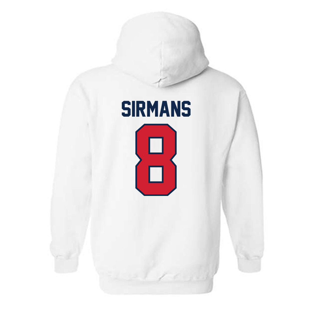 Ole Miss - NCAA Baseball : Tate Sirmans - NCAA® Replica Shersey Hooded Sweatshirt-1