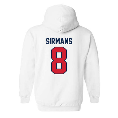 Ole Miss - NCAA Baseball : Tate Sirmans - NCAA® Replica Shersey Hooded Sweatshirt-1