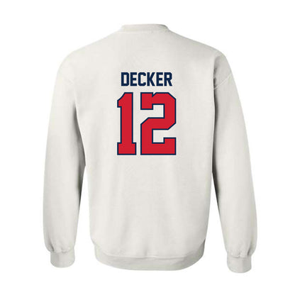 Ole Miss - NCAA Baseball : Dominic Decker - NCAA® Replica Shersey Crewneck Sweatshirt-1