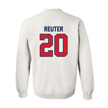 Ole Miss - NCAA Baseball : Collin Reuter - NCAA® Replica Shersey Crewneck Sweatshirt-1