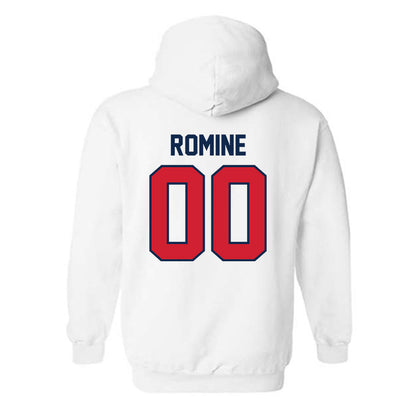 Ole Miss - NCAA Baseball : Luke Romine - NCAA® Replica Shersey Hooded Sweatshirt-1