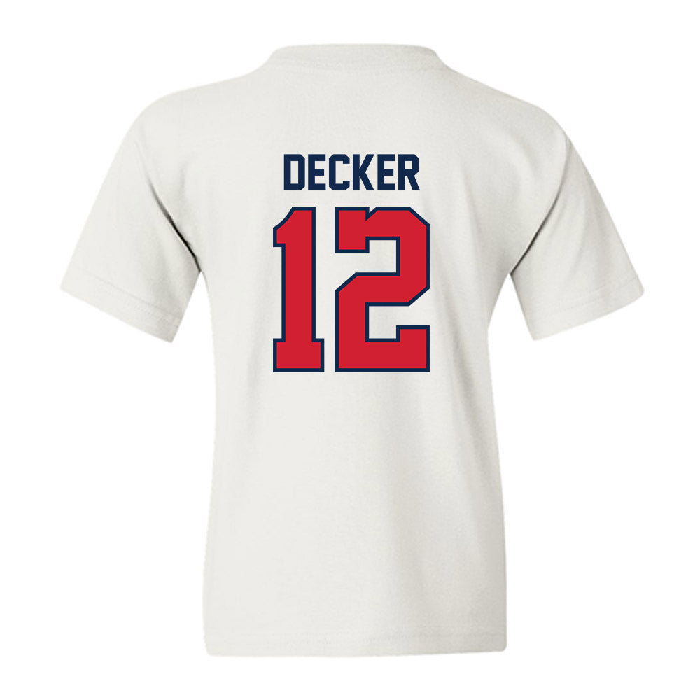 Ole Miss - NCAA Baseball : Dominic Decker - NCAA® Replica Shersey Youth T-Shirt-1