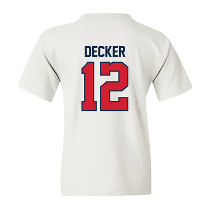 Ole Miss - NCAA Baseball : Dominic Decker - NCAA® Replica Shersey Youth T-Shirt-1