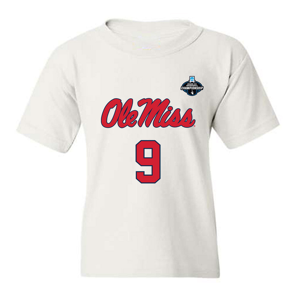 Ole Miss - NCAA Baseball : Hayden Federico - NCAA® Replica Shersey Youth T-Shirt-0