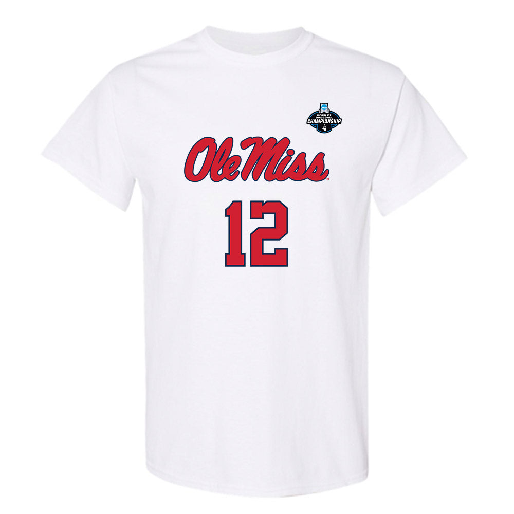 Ole Miss - NCAA Baseball : Dominic Decker - NCAA® Replica Shersey T-Shirt-0