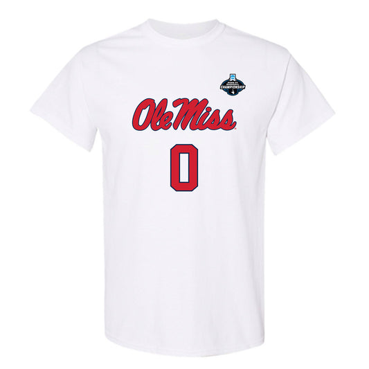 Ole Miss - NCAA Baseball : Brady McCormack - NCAA® Replica Shersey T-Shirt-0