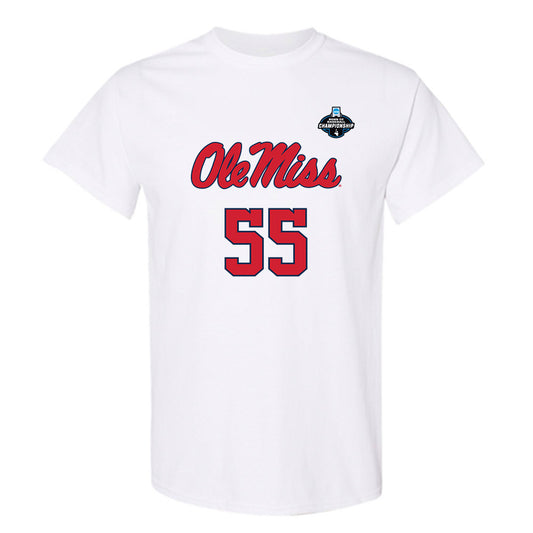 Ole Miss - NCAA Baseball : Leo Odom - NCAA® Replica Shersey T-Shirt-0