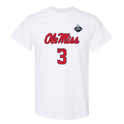 Ole Miss - NCAA Baseball : Cole Prosek - NCAA® Replica Shersey T-Shirt-0