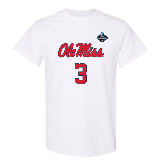 Ole Miss - NCAA Baseball : Cole Prosek - NCAA® Replica Shersey T-Shirt-0