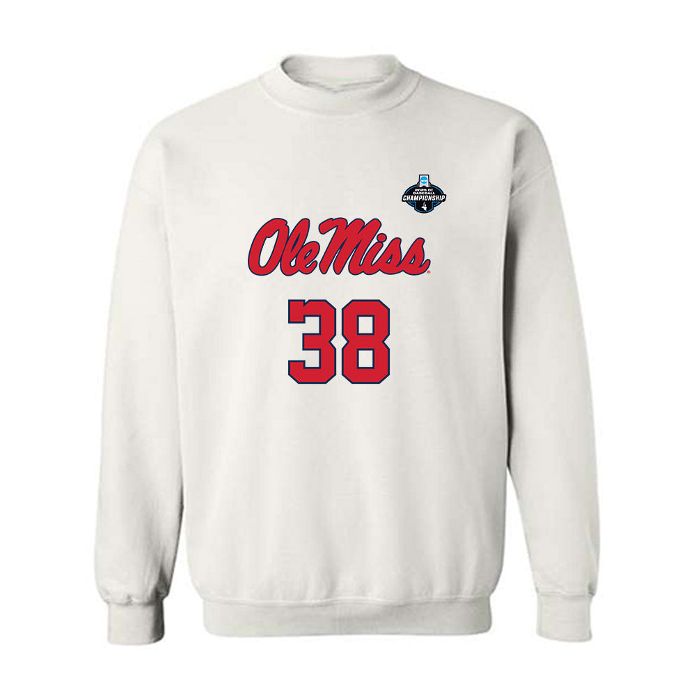 Ole Miss - NCAA Baseball : Patrick Galle - NCAA® Replica Shersey Crewneck Sweatshirt-0
