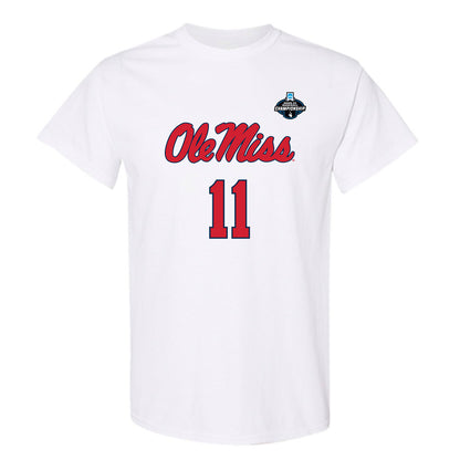 Ole Miss - NCAA Baseball : William Cutshall - NCAA® Replica Shersey T-Shirt-0