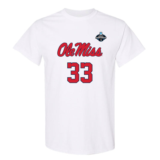 Ole Miss - NCAA Baseball : Landon Koenig - NCAA® Replica Shersey T-Shirt-0