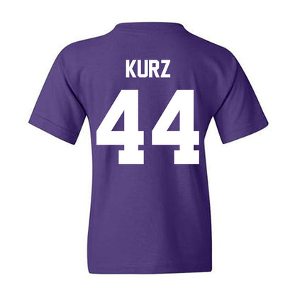 TCU - NCAA Beach Volleyball : Alexandra Kurz - Crowned Frog Youth T-Shirt-1