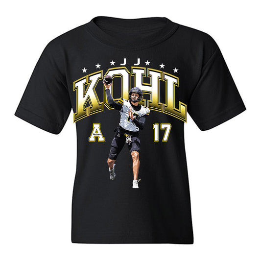 App State - NCAA Football : JJ Kohl - Collage Youth T-Shirt-0