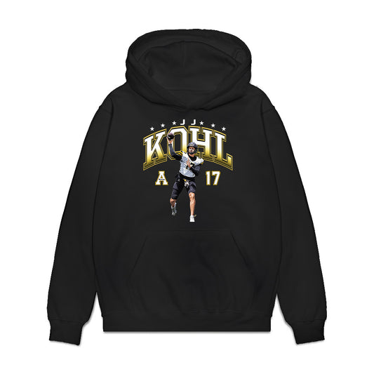 App State - NCAA Football : JJ Kohl - Collage Premium Hooded Sweatshirt-0