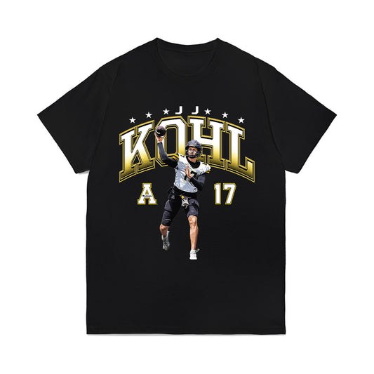 App State - NCAA Football : JJ Kohl - Collage Comfort Colors T-Shirt-0