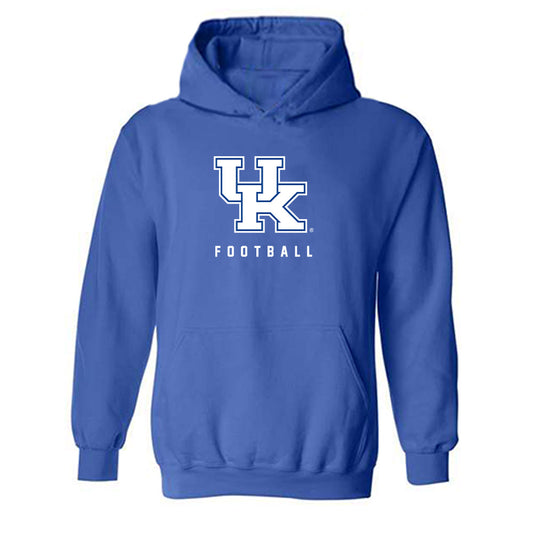 Kentucky - NCAA Football : Kendrick Law - Classic Shersey Hooded Sweatshirt-0