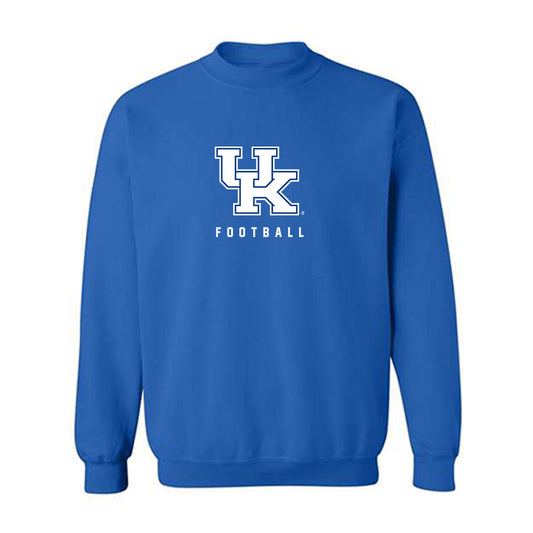 Kentucky - NCAA Football : Kendrick Law - Classic Shersey Crewneck Sweatshirt-0